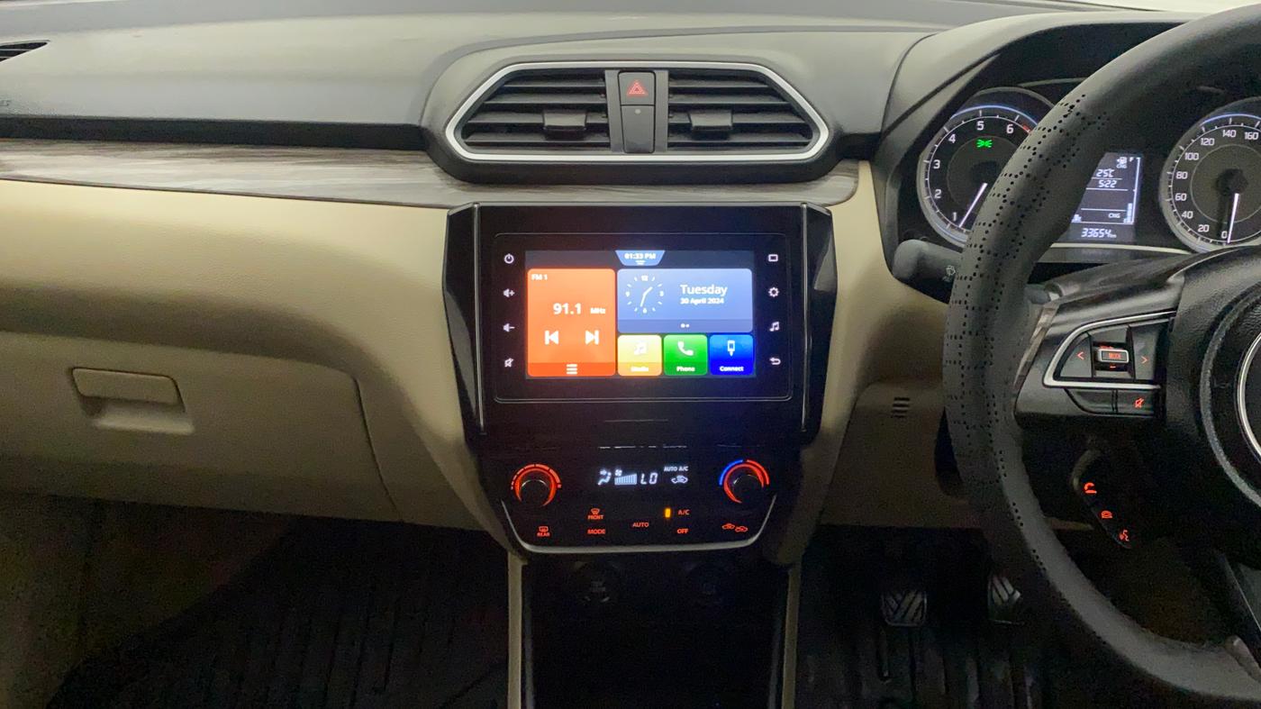 2022 Maruti Dzire ZXI CNG, CNG, Manual, 33,650 km, Air Conditioner