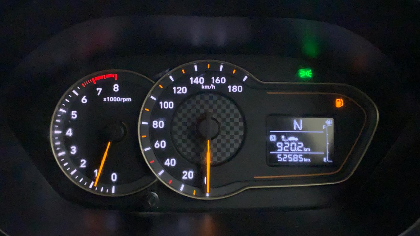 2018 Hyundai NEW SANTRO SPORTZ AMT, Petrol, Automatic, 52,585 km, Odometer Image