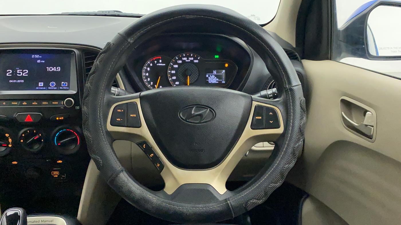 2018 Hyundai NEW SANTRO SPORTZ AMT, Petrol, Automatic, 52,585 km, Steering Wheel Close Up