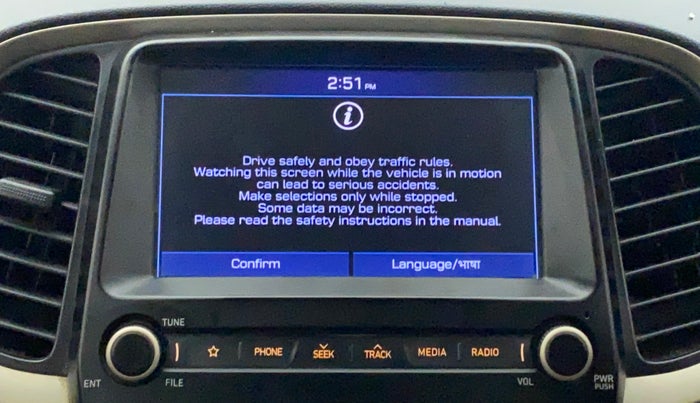 2018 Hyundai NEW SANTRO SPORTZ AMT, Petrol, Automatic, 52,585 km, Infotainment System