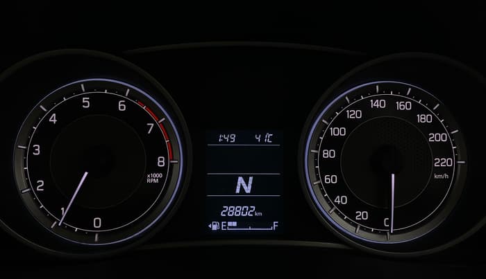 2019 Maruti Dzire ZXI AMT, Petrol, Automatic, 28,799 km, Odometer Image