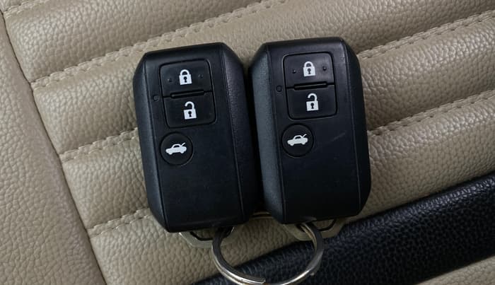 2019 Maruti Dzire ZXI AMT, Petrol, Automatic, 28,799 km, Key Close Up