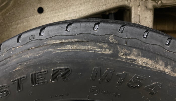 2020 Maruti Eeco 5 STR WITH A/C+HTR, Petrol, Manual, 57,928 km, Left Rear Tyre Tread