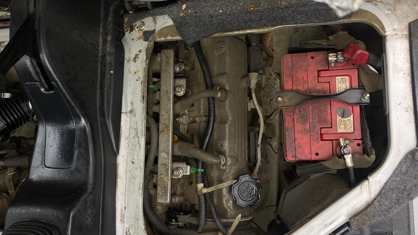 2020 Maruti Eeco 5 STR WITH A/C+HTR, Petrol, Manual, 57,928 km, Engine View - Left