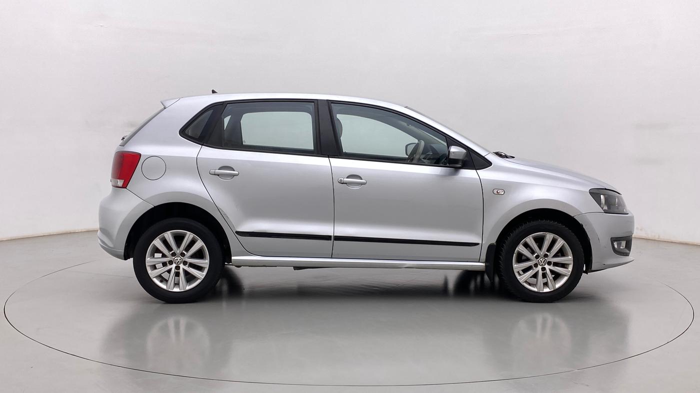 2014 Volkswagen Polo HIGHLINE DIESEL, Diesel, Manual, 1,00,888 km, Right Side View