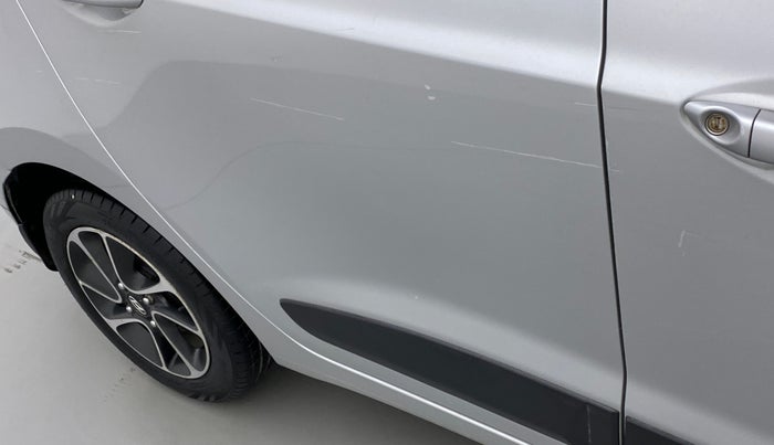 2017 Hyundai Grand i10 SPORTZ (O) AT 1.2 KAPPA VTVT, Petrol, Automatic, 44,433 km, Right rear door - Minor scratches