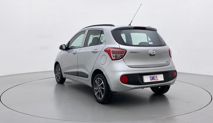 2017 Hyundai Grand i10 SPORTZ (O) AT 1.2 KAPPA VTVT, Petrol, Automatic, 44,433 km, Left Back Diagonal
