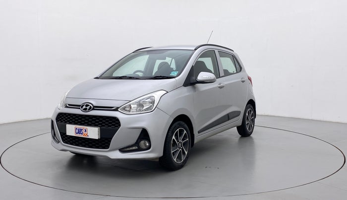 2017 Hyundai Grand i10 SPORTZ (O) AT 1.2 KAPPA VTVT, Petrol, Automatic, 44,433 km, Left Front Diagonal