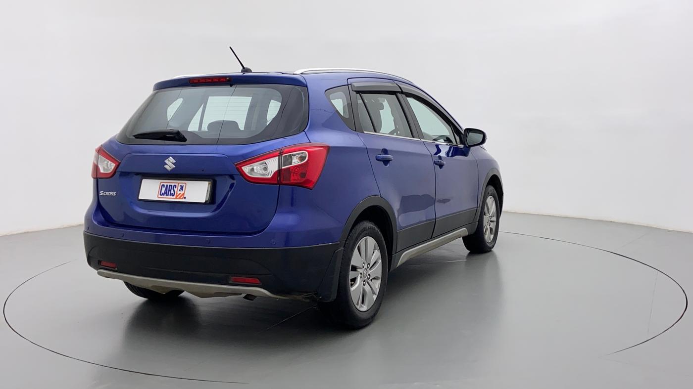 2015 Maruti S Cross ALPHA 1.3, Diesel, Manual, 73,752 km, Right Back Diagonal