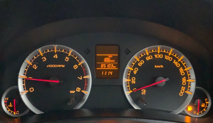 2012 Maruti Swift Dzire VXI, Petrol, Manual, 85,103 km, Odometer Image