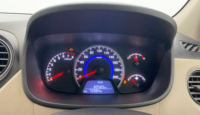 2018 Hyundai Grand i10 MAGNA 1.2 KAPPA VTVT CNG, CNG, Manual, 70,978 km, Odometer Image