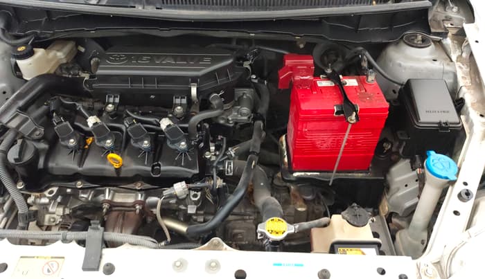 2013 Toyota Etios G, Petrol, Manual, 43,555 km, Engine View - Left