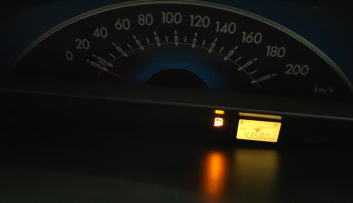2013 Toyota Etios G, Petrol, Manual, 43,555 km, Odometer Image