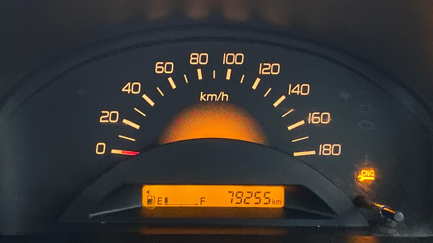 2018 Maruti Wagon R 1.0 LXI CNG OPT, CNG, Manual, 79,304 km, Odometer Image
