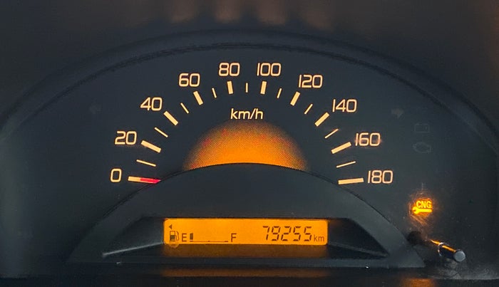 2018 Maruti Wagon R 1.0 LXI CNG OPT, CNG, Manual, 79,304 km, Odometer Image