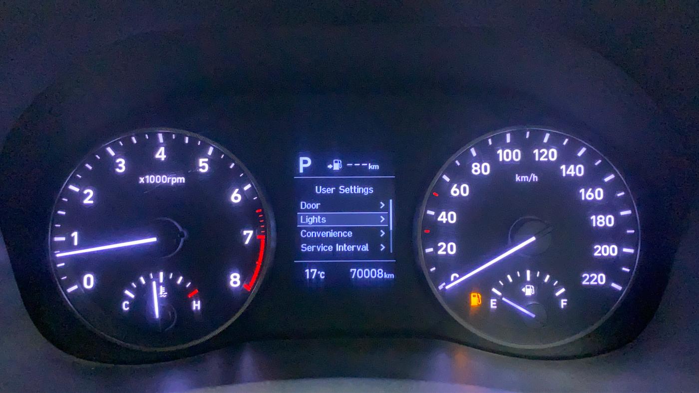 2017 Hyundai Verna 1.6 VTVT SX (O) AT, Petrol, Automatic, 71,002 km, Odometer Image
