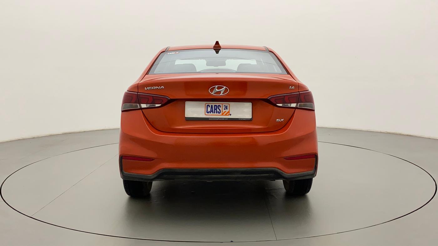 2017 Hyundai Verna 1.6 VTVT SX (O) AT, Petrol, Automatic, 71,002 km, Back/Rear