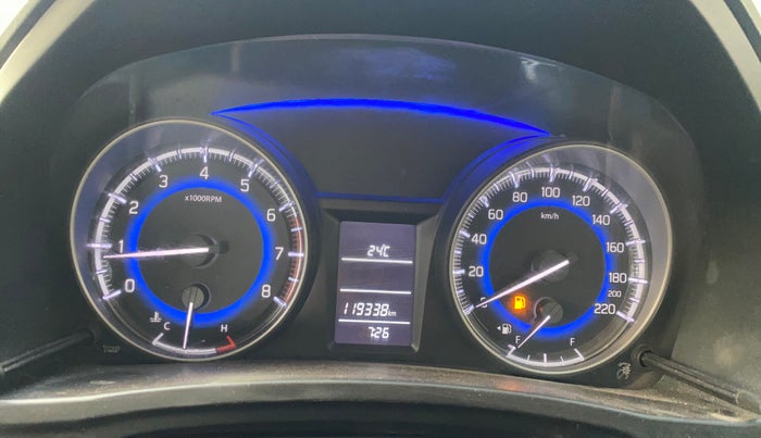 2018 Maruti Baleno DELTA PETROL 1.2, Petrol, Manual, 1,19,318 km, Odometer Image