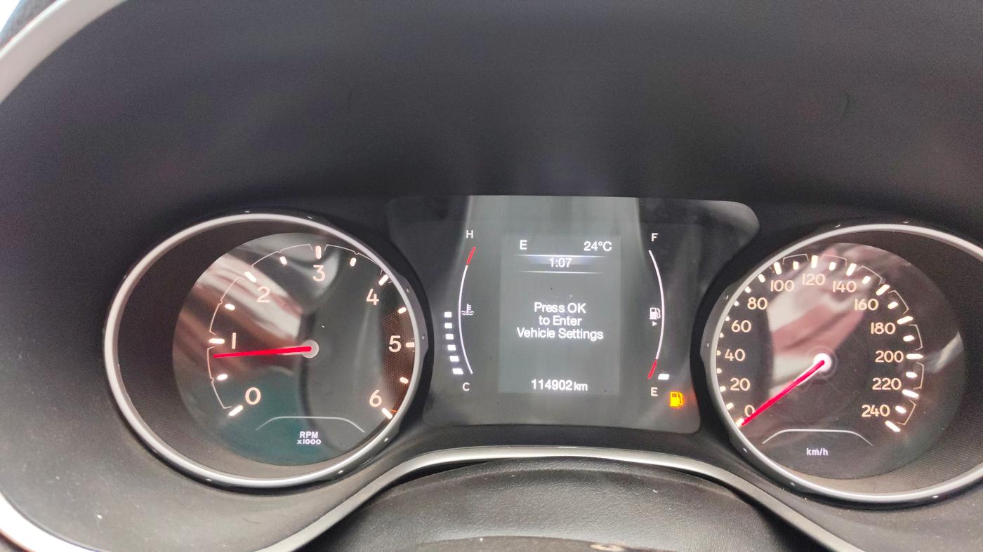 2018 Jeep Compass LIMITED (O) 2.0 DIESEL, Diesel, Manual, 1,14,877 km, Odometer Image