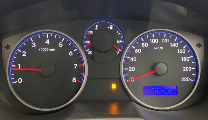 2012 Hyundai i20 MAGNA O 1.2, Petrol, Manual, 42,338 km, Odometer Image