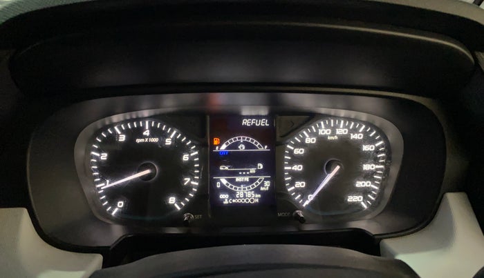 2023 Tata PUNCH ACCOMPLISHED MT, Petrol, Manual, 28,784 km, Odometer Image