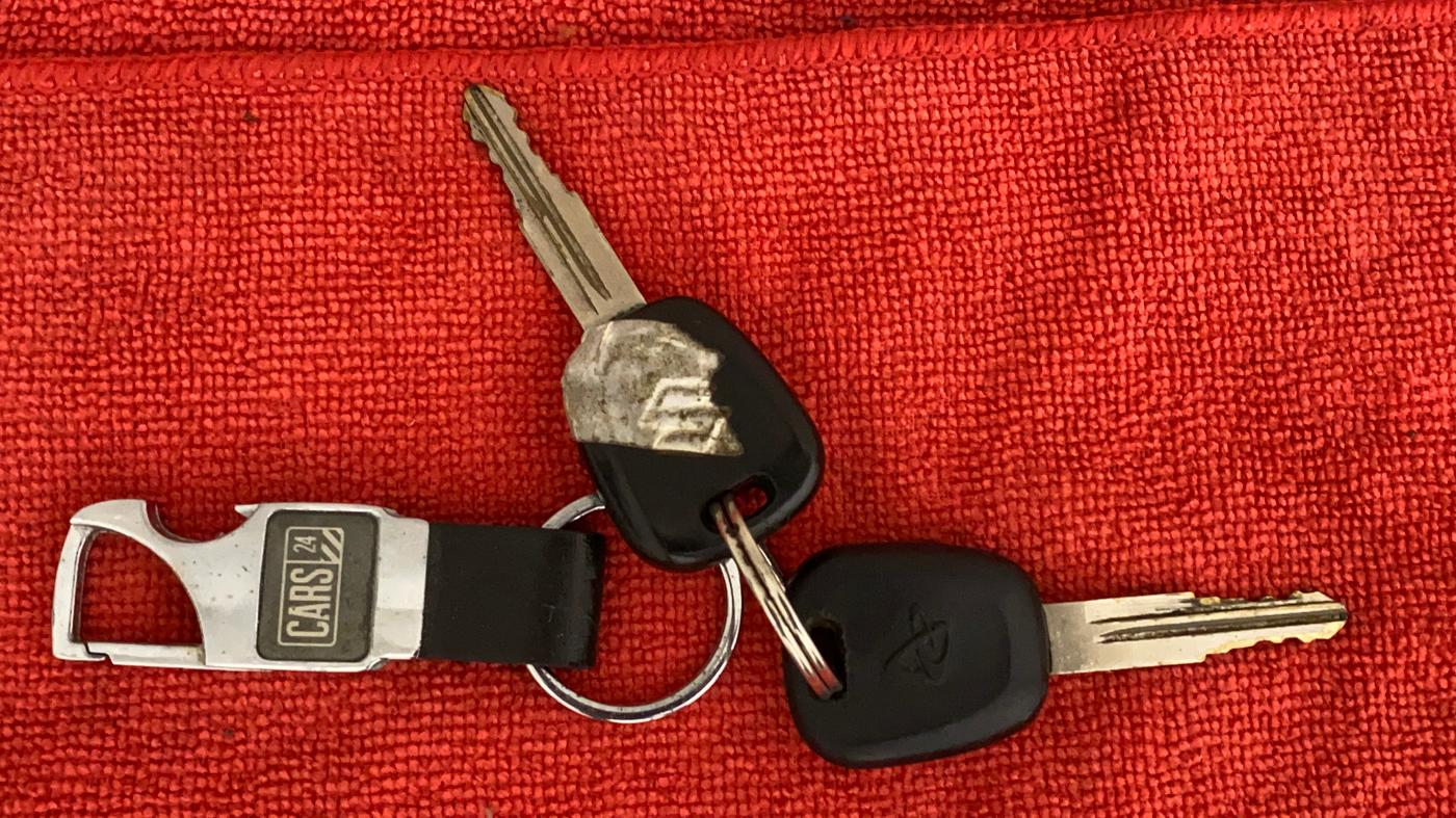 2010 Maruti Alto K10 VXI, Petrol, Manual, 59,489 km, Key Close Up
