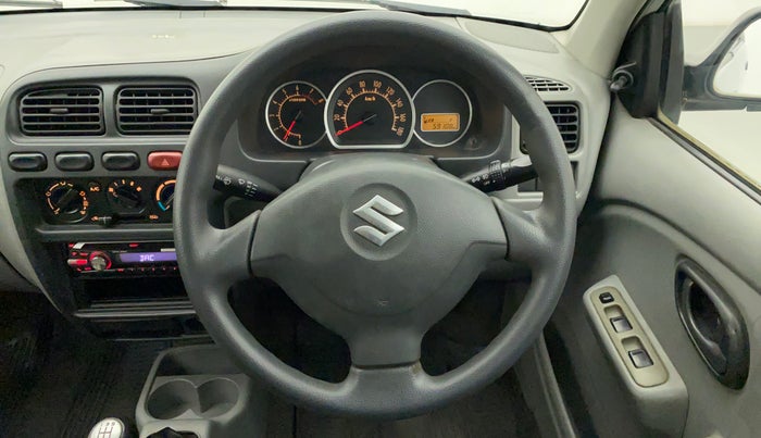 2010 Maruti Alto K10 VXI, Petrol, Manual, 59,489 km, Steering Wheel Close Up