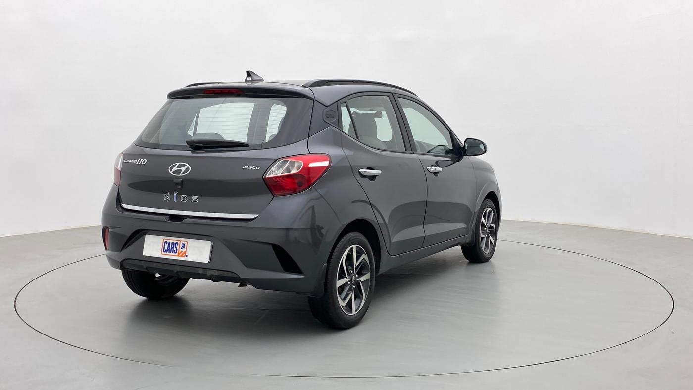 2021 Hyundai GRAND I10 NIOS Asta Petrol, Petrol, Manual, 38,281 km, Right Back Diagonal