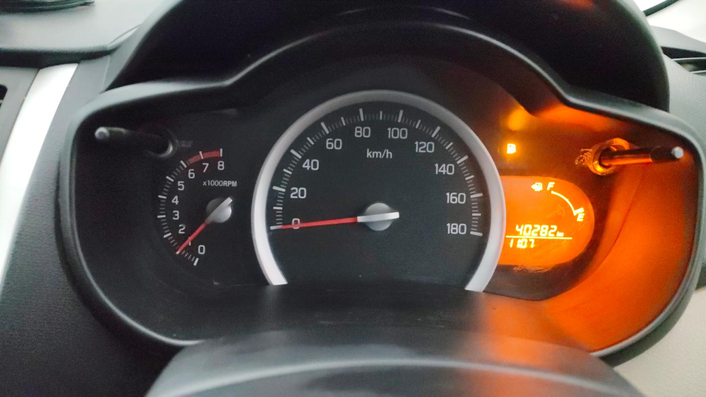2016 Maruti Celerio ZXI, Petrol, Manual, 40,281 km, Odometer Image