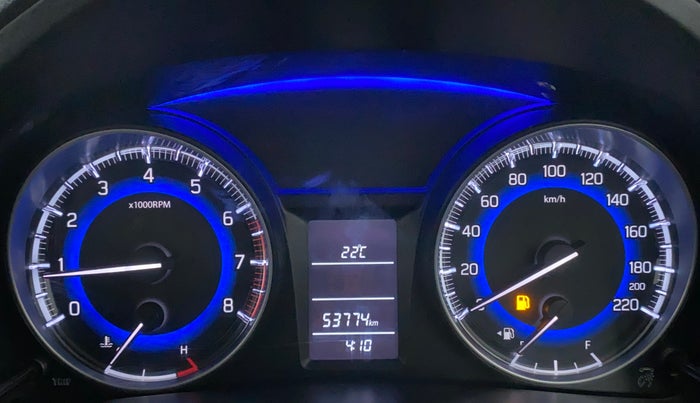 2019 Maruti Baleno DELTA PETROL 1.2, Petrol, Manual, 53,773 km, Odometer Image