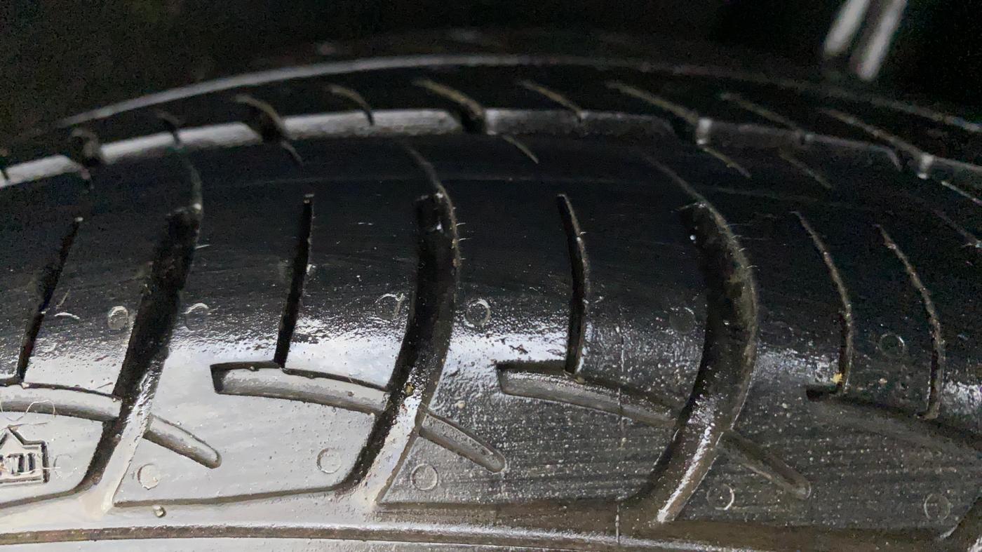 2019 Maruti Baleno DELTA PETROL 1.2, Petrol, Manual, 53,773 km, Left Rear Tyre Tread