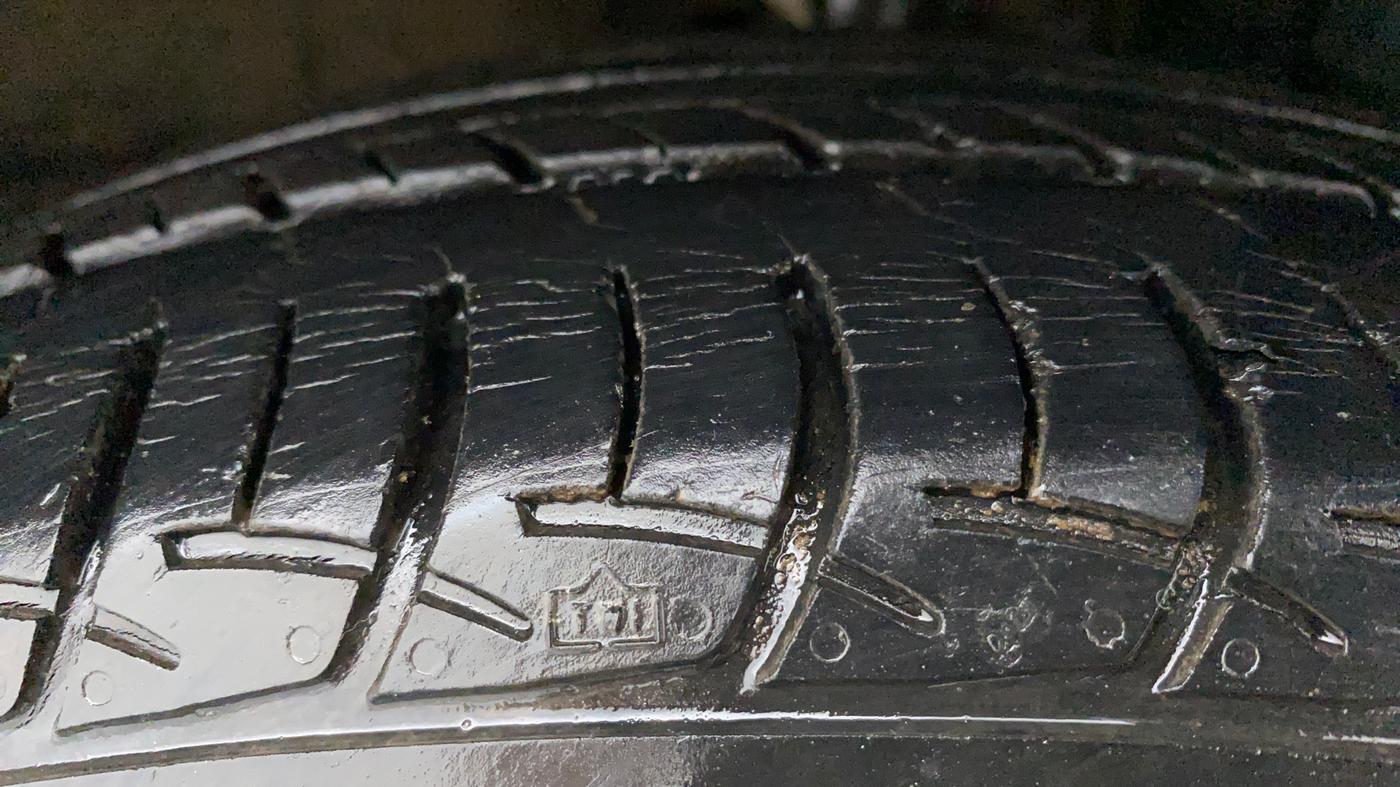 2019 Maruti Baleno DELTA PETROL 1.2, Petrol, Manual, 53,773 km, Right Front Tyre Tread