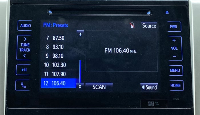 2018 Toyota Innova Crysta 2.4 VX 8 STR, Diesel, Manual, 36,579 km, Infotainment System