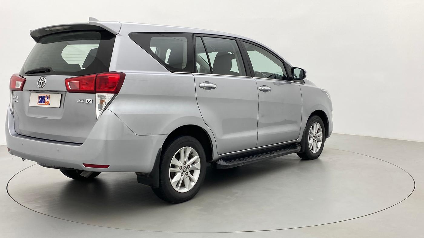 2018 Toyota Innova Crysta 2.4 VX 8 STR, Diesel, Manual, 36,579 km, Right Back Diagonal