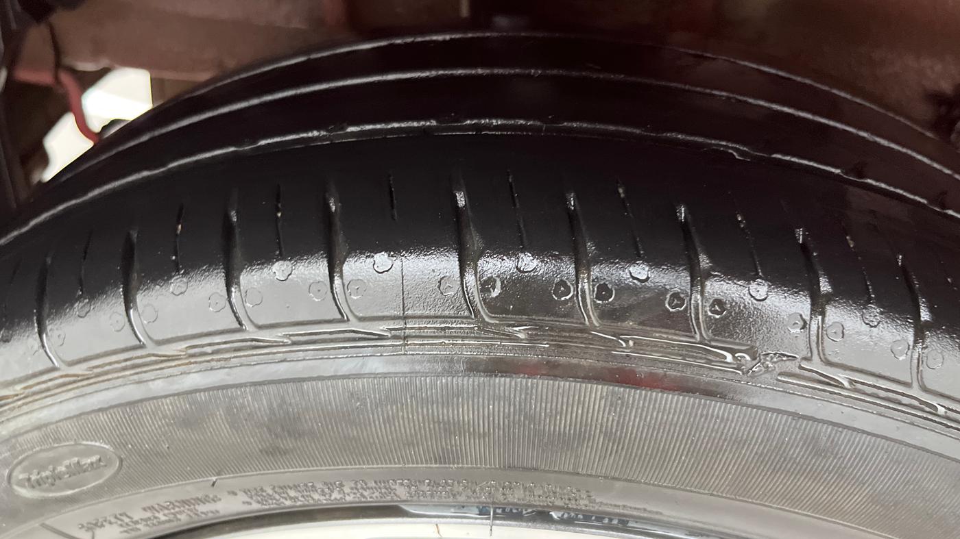 2021 Tata Tiago XZA PLUS PETROL, Petrol, Automatic, 36,532 km, Right Rear Tyre Tread