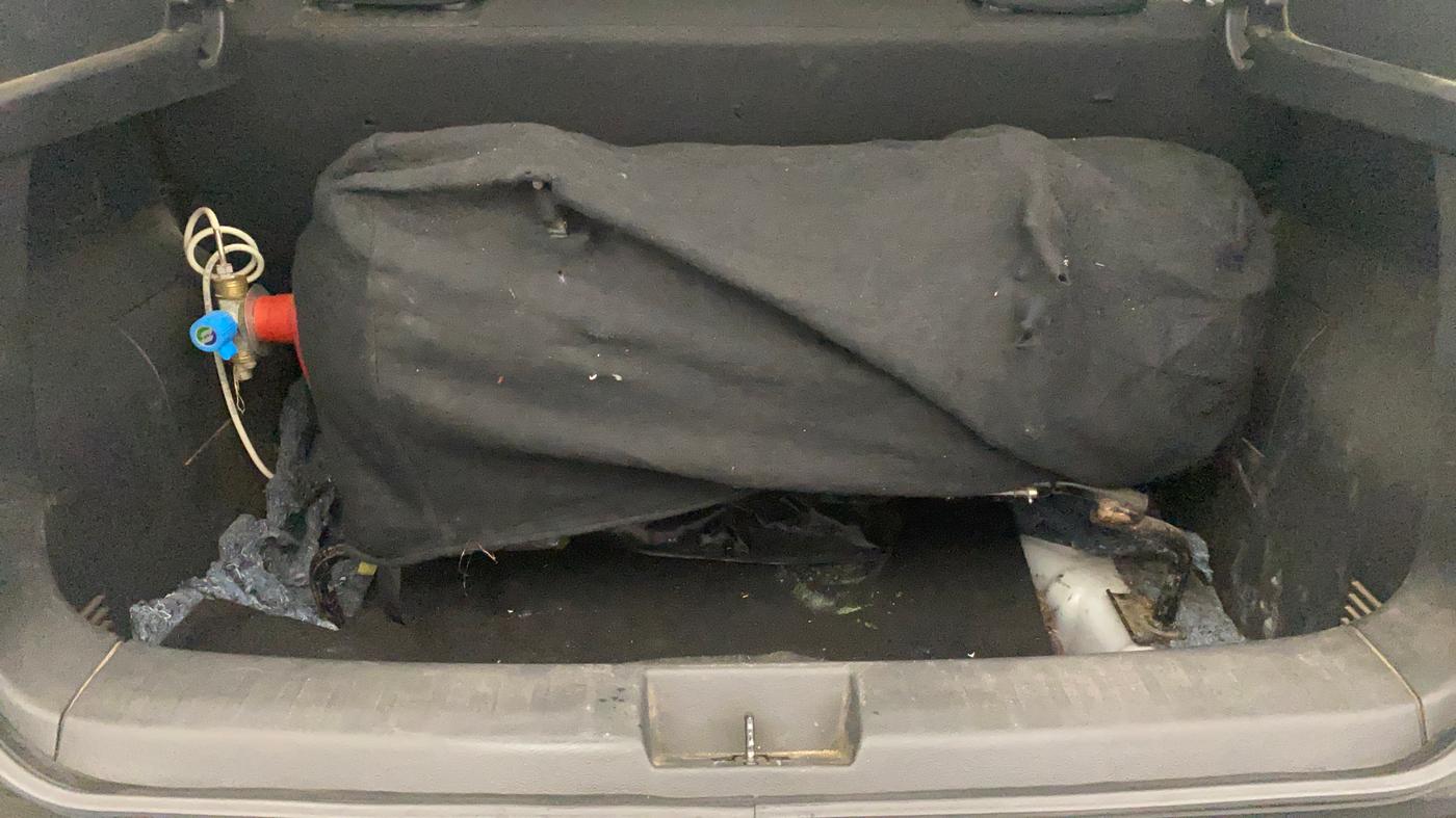 2021 Nissan MAGNITE XE, Petrol, Manual, 52,252 km, Boot Inside