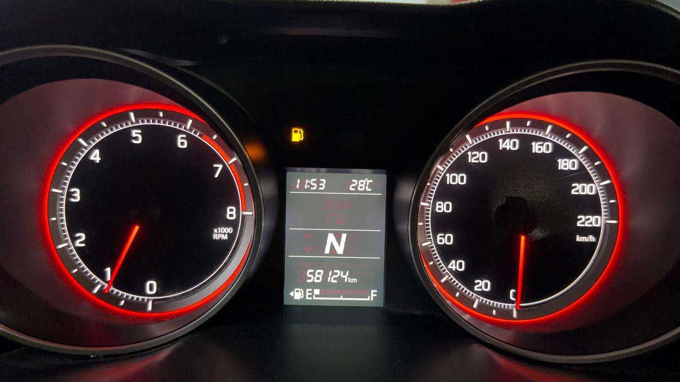 2019 Maruti Swift ZXI AMT, Petrol, Automatic, 58,115 km, Odometer Image
