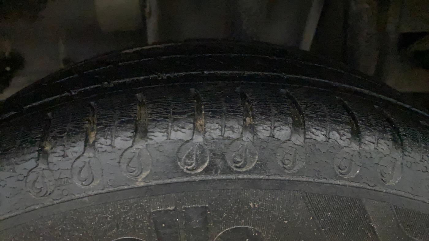 2020 Tata Tiago XT PETROL, Petrol, Manual, 50,617 km, Left Rear Tyre Tread