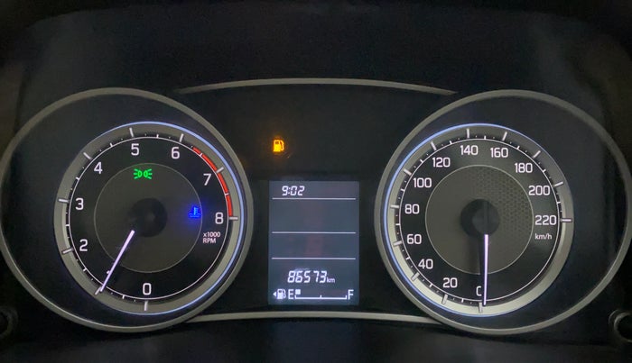 2017 Maruti Dzire VXI, Petrol, Manual, 86,634 km, Odometer Image