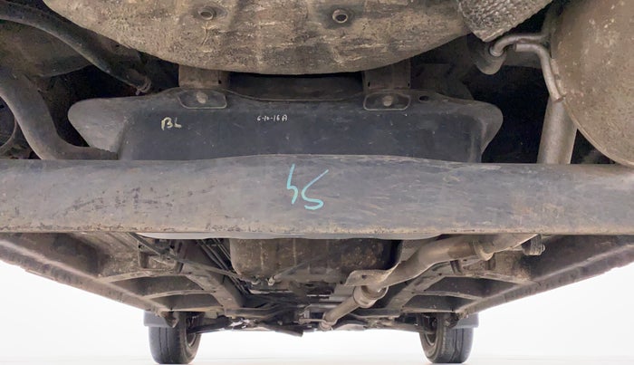 2016 Mahindra Kuv100 K4 D 6 STR, Diesel, Manual, 34,199 km, Rear Underbody