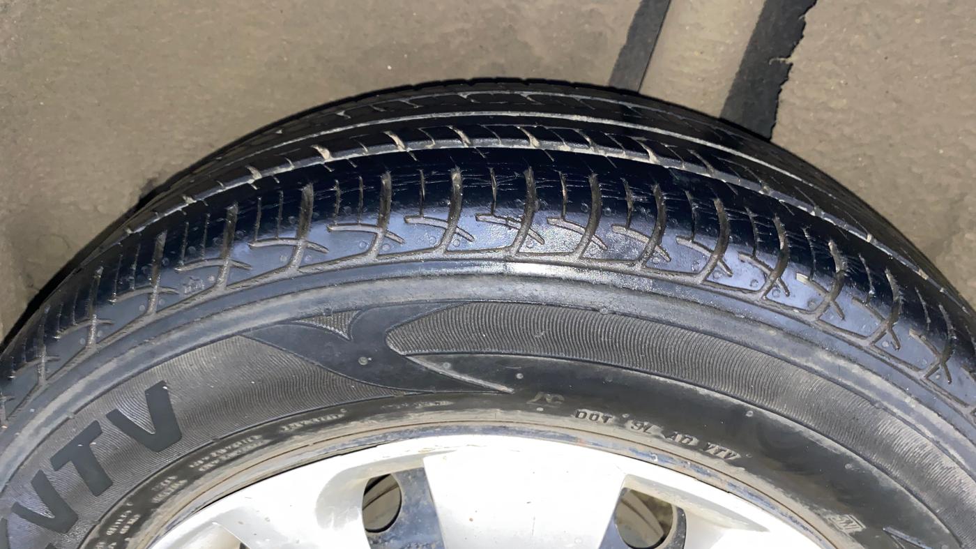 2018 Maruti Baleno DELTA CVT PETROL 1.2, Petrol, Automatic, 36,212 km, Left Rear Tyre Tread