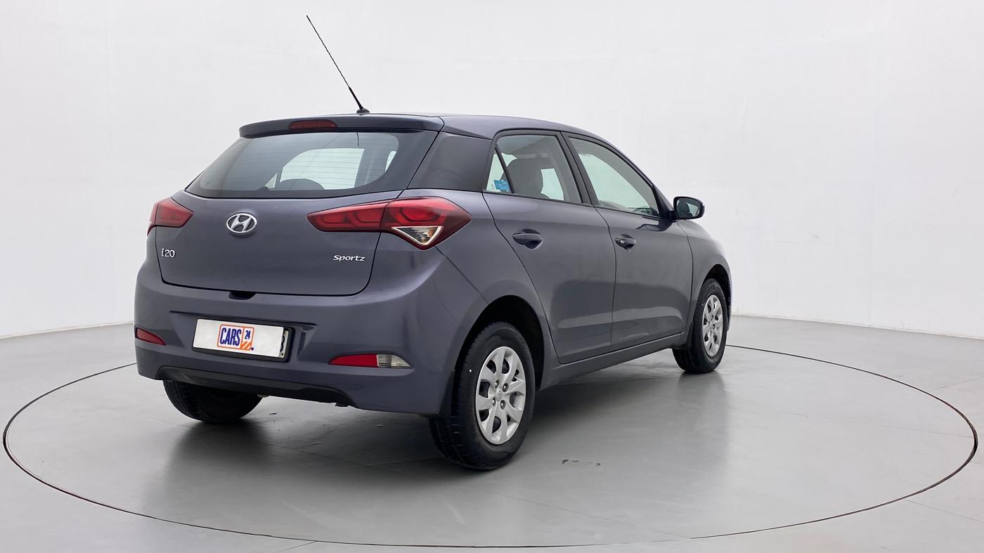 2017 Hyundai Elite i20 SPORTZ 1.2, Petrol, Manual, 45,085 km, Right Back Diagonal