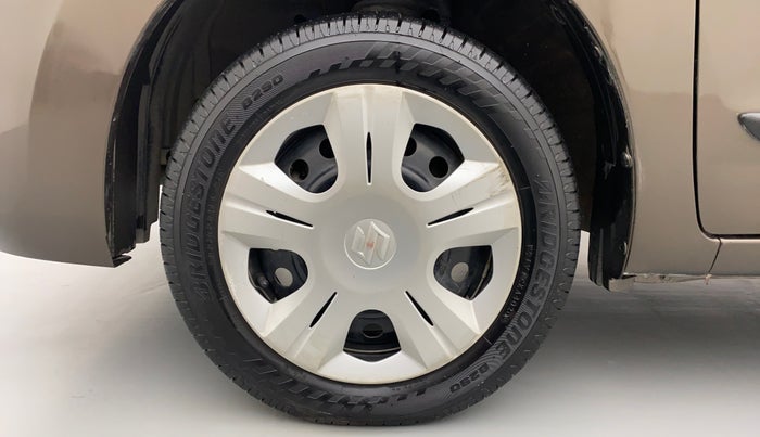 2014 Maruti Wagon R 1.0 VXI, Petrol, Manual, 41,779 km, Left Front Wheel