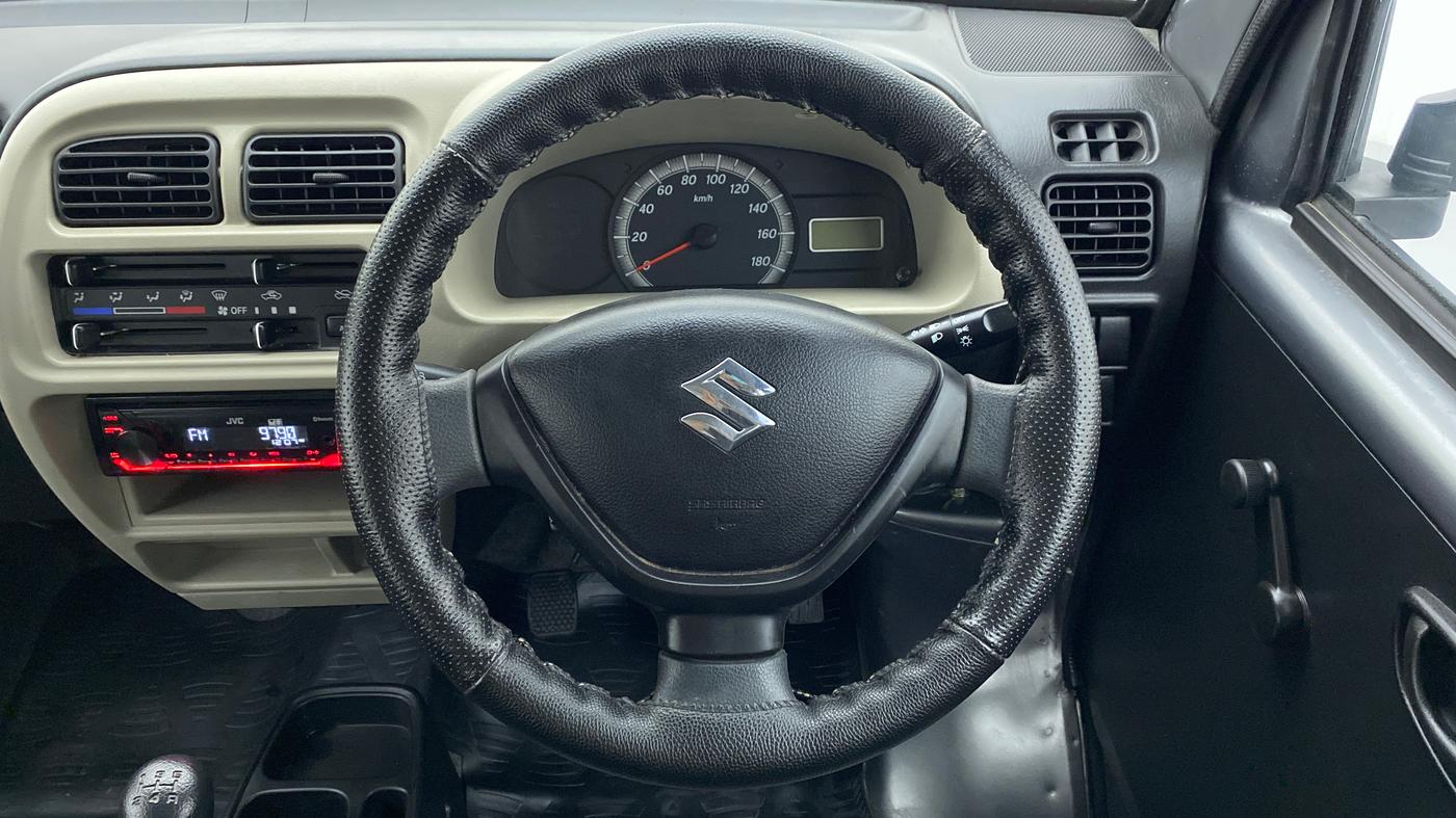 2021 Maruti Eeco 5 STR WITH AC PLUSHTR, Petrol, Manual, 2,833 km, Steering Wheel Close Up