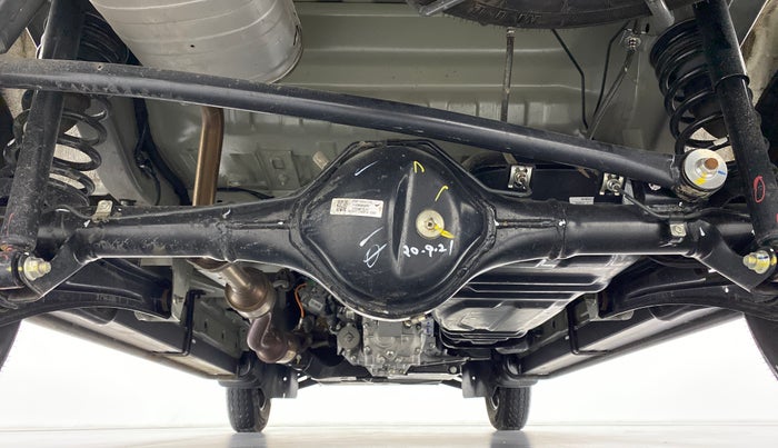 2021 Maruti Eeco 5 STR WITH AC PLUSHTR, Petrol, Manual, 2,833 km, Rear Underbody