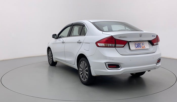2021 Maruti Ciaz ALPHA  AT 1.5 SHVS PETROL, Petrol, Automatic, 19,581 km, Left Back Diagonal