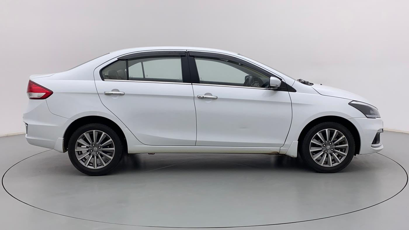 2021 Maruti Ciaz ALPHA  AT 1.5 SHVS PETROL, Petrol, Automatic, 19,581 km, Right Side View