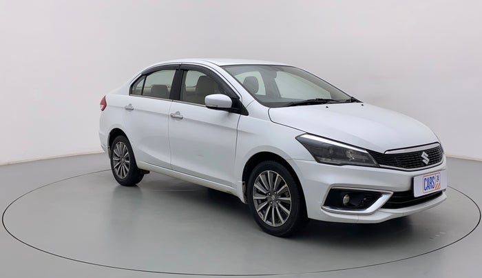 2021 Maruti Ciaz ALPHA  AT 1.5 SHVS PETROL, Petrol, Automatic, 19,581 km, Right Front Diagonal