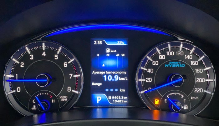 2021 Maruti Ciaz ALPHA  AT 1.5 SHVS PETROL, Petrol, Automatic, 19,581 km, Odometer Image