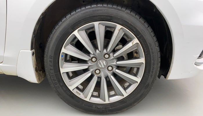 2021 Maruti Ciaz ALPHA  AT 1.5 SHVS PETROL, Petrol, Automatic, 19,581 km, Right Front Wheel
